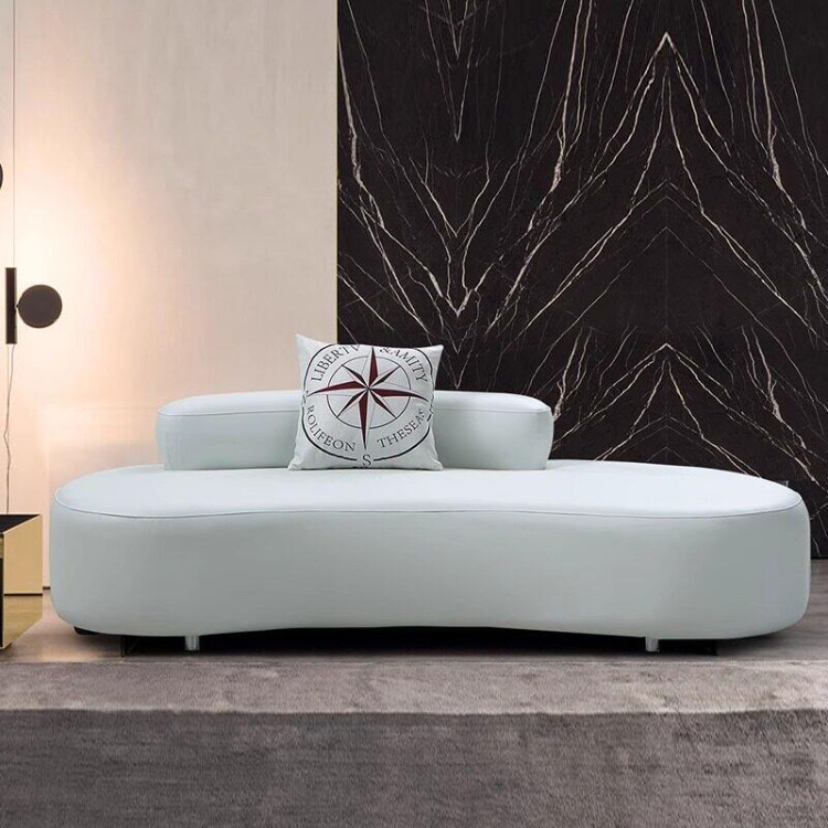 Modern Curved Lounge Sofa Set | Sculptural Round Upholstered Seating for Commercial Spaces - Image 3