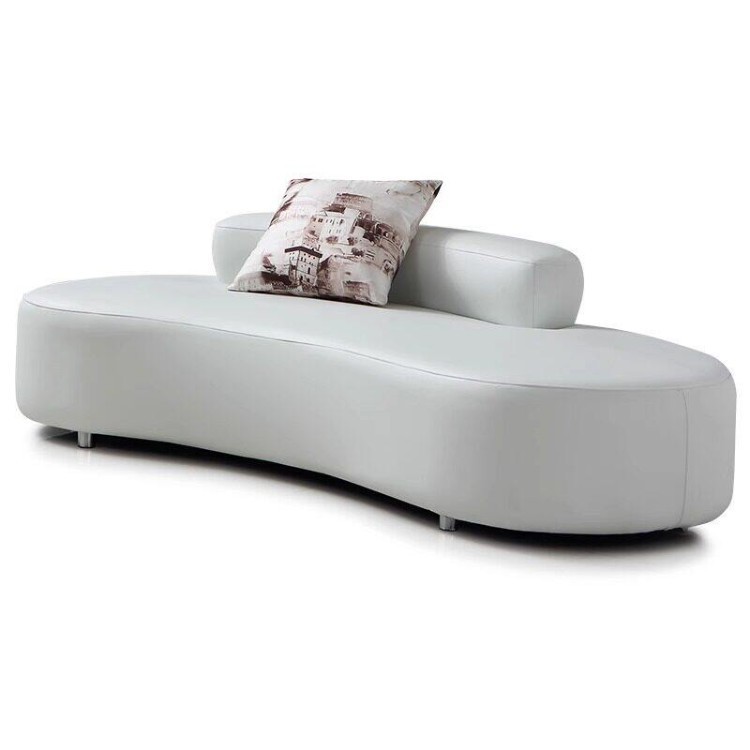 Modern Curved Lounge Sofa Set | Sculptural Round Upholstered Seating for Commercial Spaces - Image 5