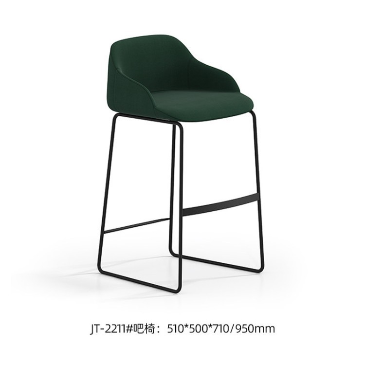 Modern Scandinavian Bar Stool | Minimalist Commercial High Counter Chair - Image 5