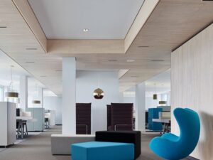 Modern Geometric Modular Ottoman Seating | Multicolor Commercial Lounge Stools