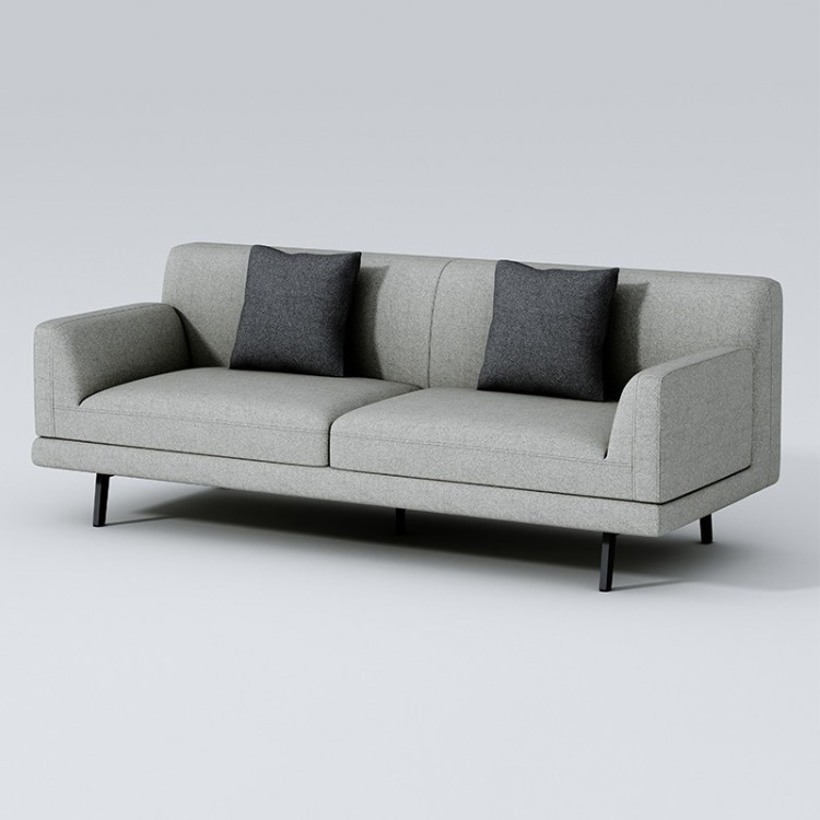 Modern Business Reception Sofa Set | Single & Multi-Seat Office Lounge Sofa - Image 2