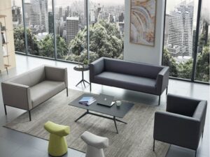 Modern Minimalist Business Sofa｜Office Lounge & Reception Sofa Set