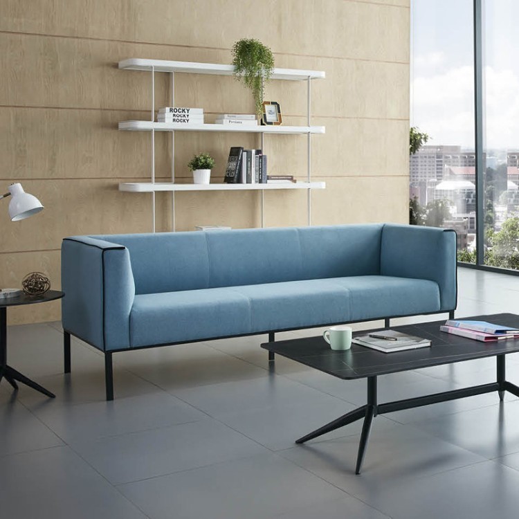 Modern Minimalist Business Sofa|Office Lounge & Reception Sofa Set - Image 3