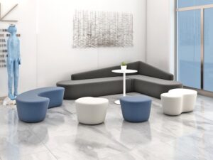 Modern Corner Modular Sofa | Minimalist Lounge Seating for Commercial Spaces